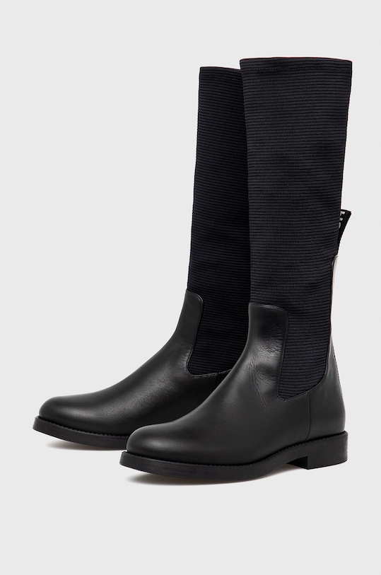 HUGO Kozaki 50461924.001 50461924.001 czarny AW21