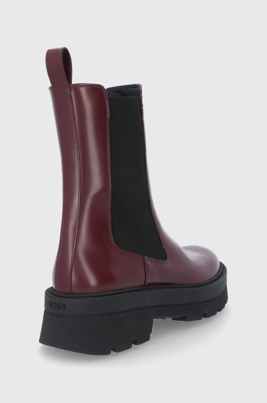 Obuv Topánky Chelsea Boss 50462199.602 burgundské