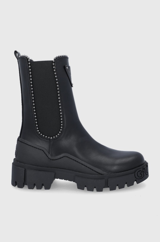 Guess Sztyblety tekstylny czarny FL8NAH.ELE10.BLACK