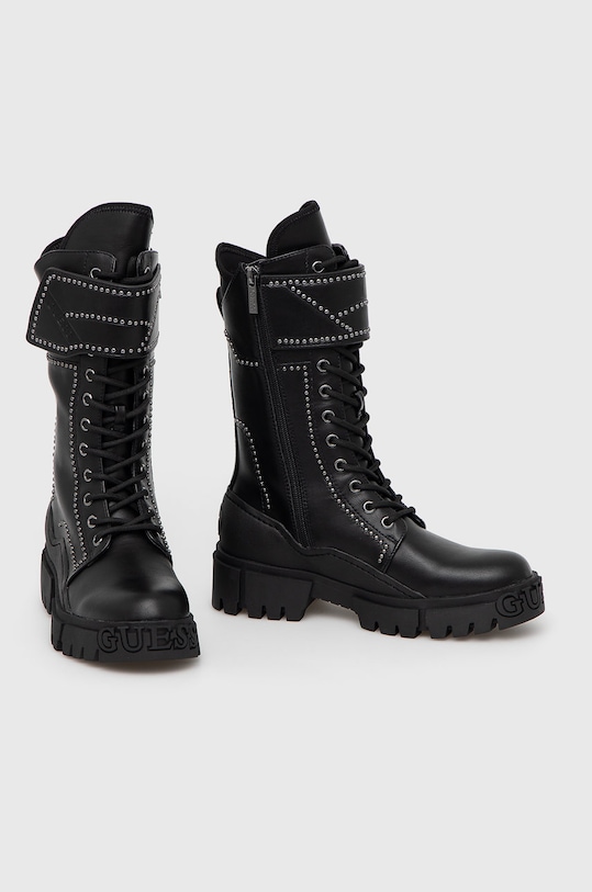 Guess Workery FL8NCN.ELE10.BLACK czarny AW21