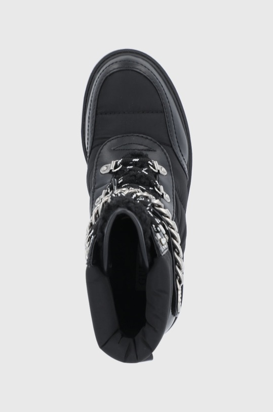 Členkové topánky Guess čierna FL8RSD.FAB10.BLACK