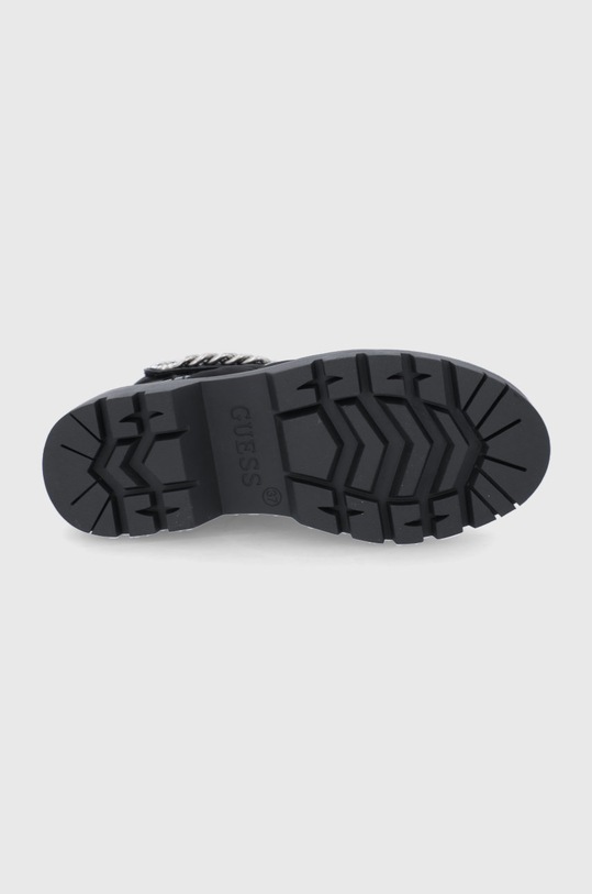 Členkové topánky Guess FL8RSD.FAB10.BLACK čierna