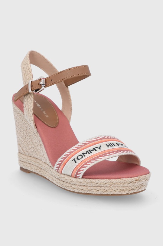 Sandály Tommy Hilfiger FW0FW05777SM8 růžová AW21
