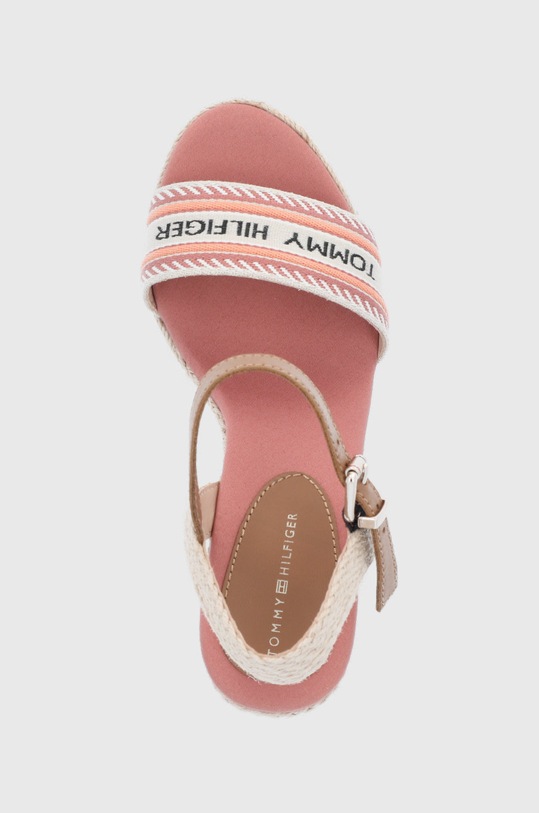 Sandály Tommy Hilfiger růžová FW0FW05777SM8