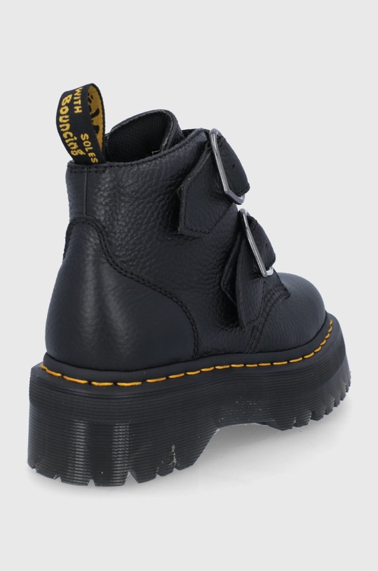Obuwie Dr. Martens Botki skórzane Devon Heart 26439001 czarny