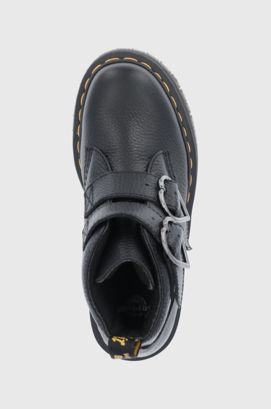 Dr. Martens Botki skórzane Devon Heart czarny 26439001