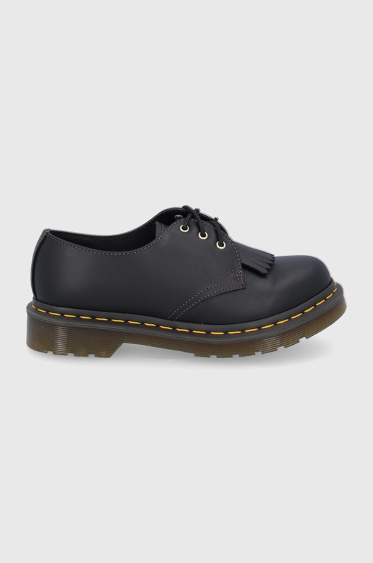 Dr. Martens Półbuty skórzane 1461 platforma czarny 26944001