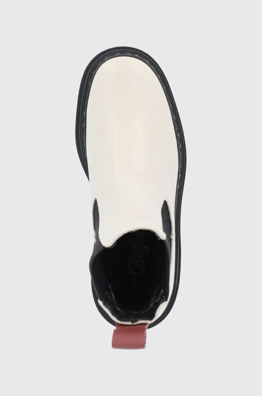 Buffalo Ghete Chelsea de piele bej 1170125