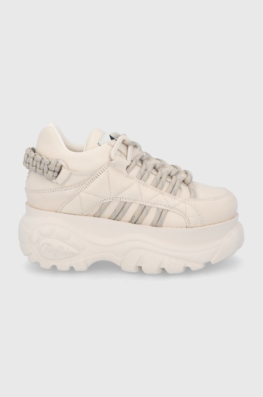 Buffalo Buty platforma beżowy 1533266