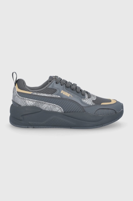 Puma Buty X-Ray2 Square Snake 382788 imitacja skóry licowej szary 382788