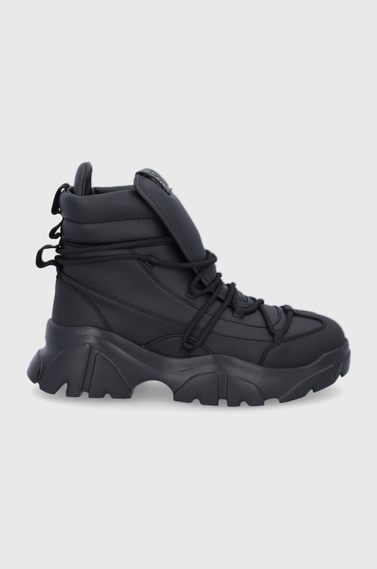 Ботинки EA7 Emporio Armani платформа чёрный X8M001.XK228.R926