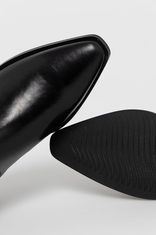 Kožené kotníkové boty Vagabond Shoemakers černá 4801.101.20