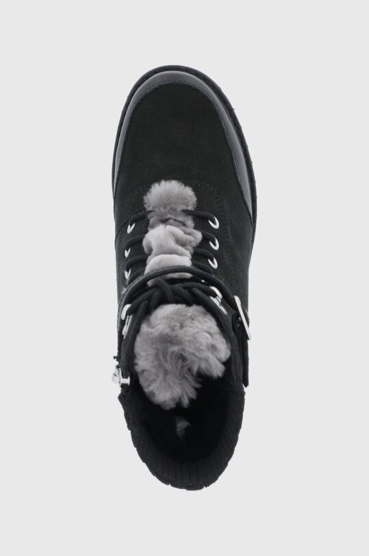 Emu Australia cizme din piele intoarsa Waldron Mix negru W12406.Bla