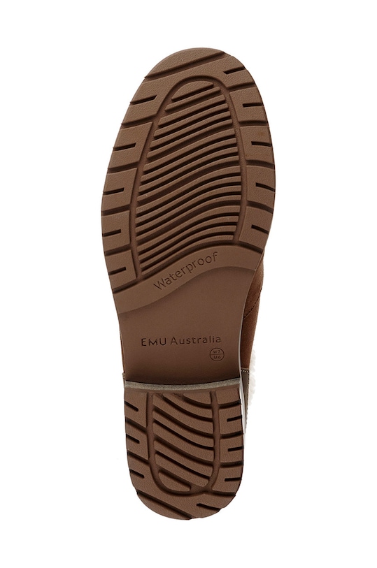 Semišové topánky Emu Australia Billington W12309.Oak hnedá
