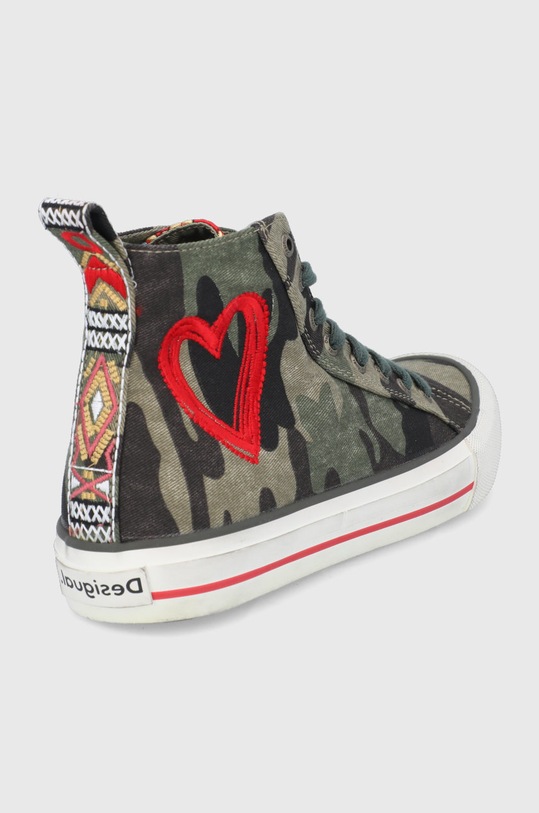 Obuwie Desigual Trampki 21WSKA13.4086.4086 21WSKA13.4086.4086 zielony