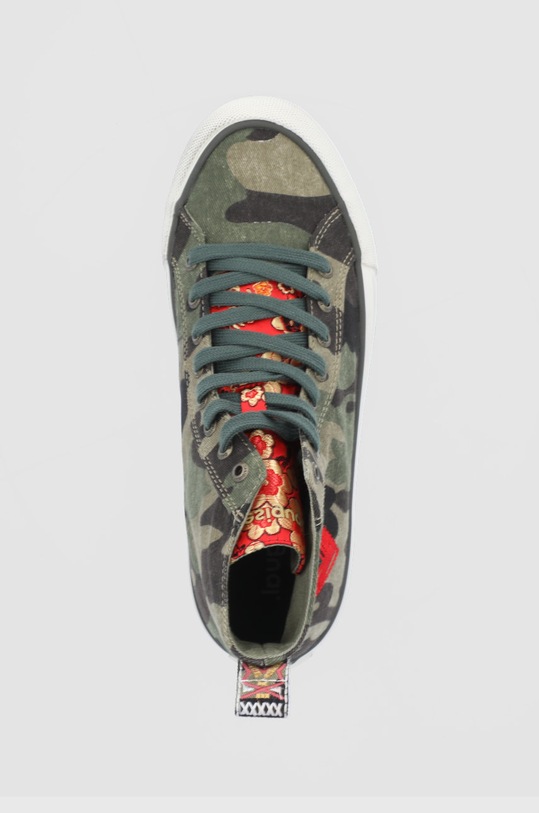 Desigual Trampki 21WSKA13.4086.4086 zielony 21WSKA13.4086.4086