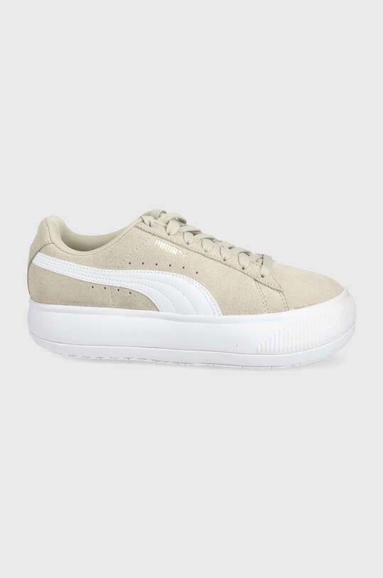 Παπούτσια Puma Suede Mayu δέρμα σαμουά μπεζ 380686