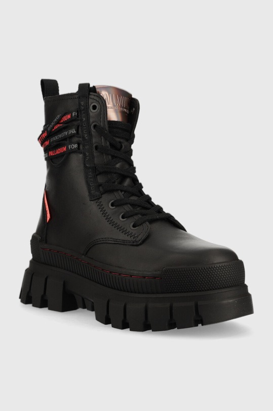 Palladium bőr csizma Revolt Boot Lth 97240.010.M fekete AW22