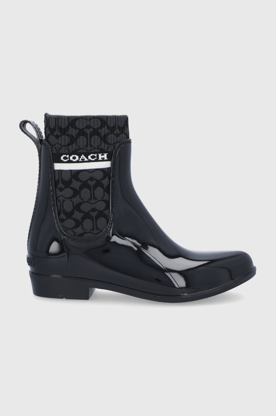 Coach Kalosze Rivington czarny G5254.BLK