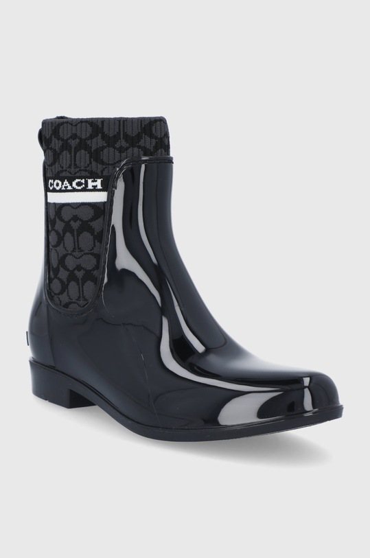 Coach Kalosze Rivington G5254.BLK czarny AW21