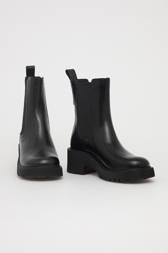 Camper Sztyblety skórzane Milah K400575.001 czarny AW21