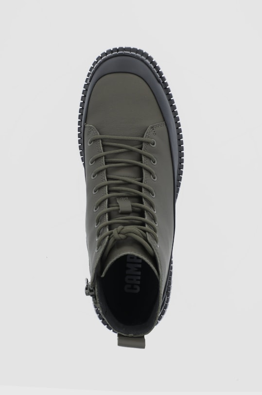 Camper Botki skórzane zielony K400388.006