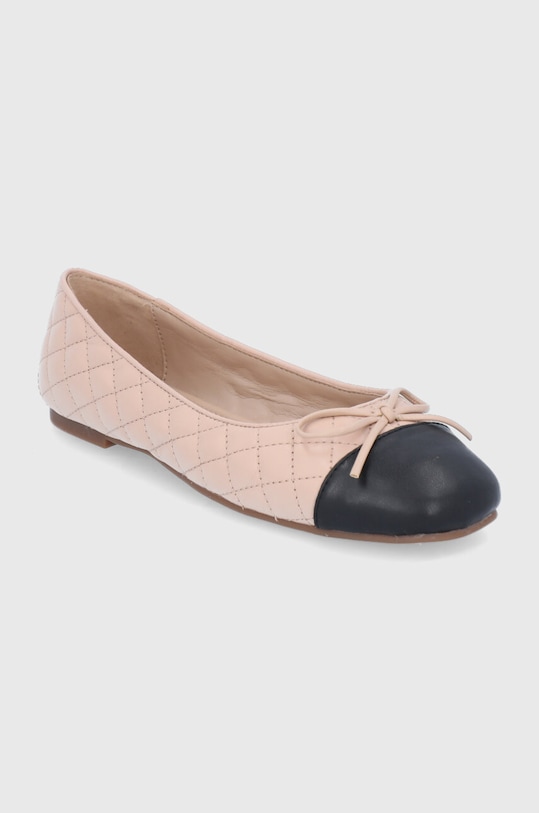 Aldo Baleriny skórzane Braylynn BRAYLYNN.270 beżowy AW21