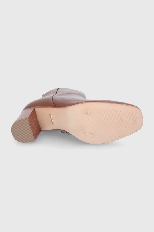 Levi's Botki skórzane D5379.0002 brązowy