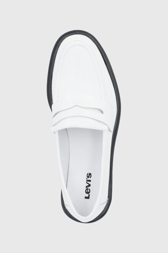 Levi's Mokasyny skórzane biały D5386.0001