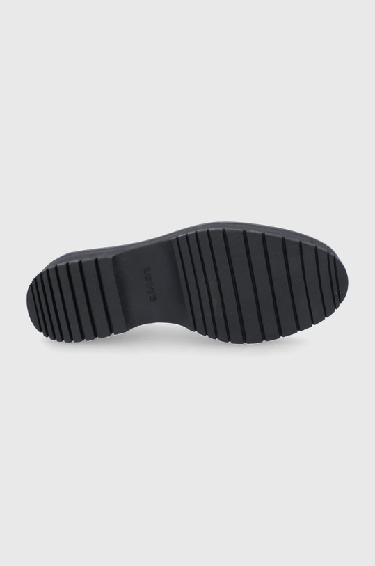 Kožené mokasíny Levi's D5386.0001 bílá