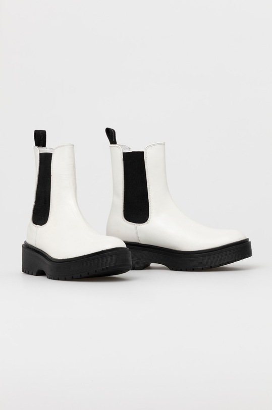 Levi's Sztyblety skórzane D5390.0004 biały AW21