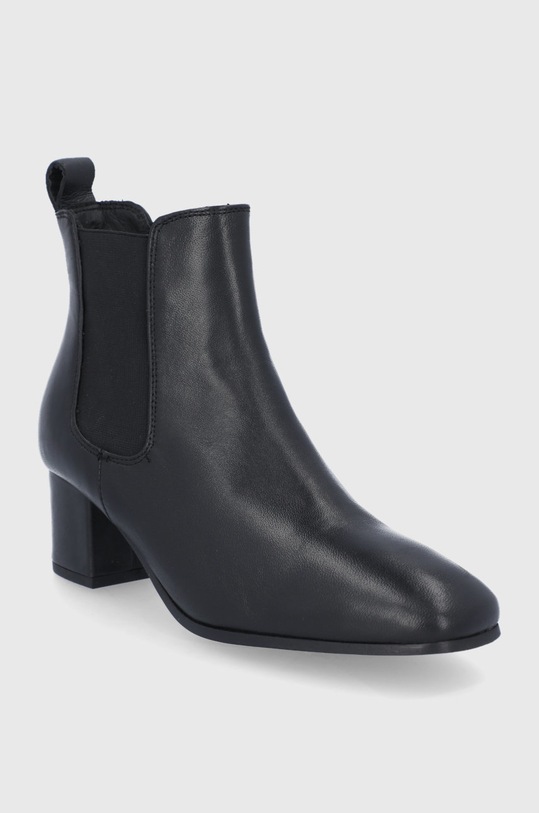 Levi's Ghete Chelsea de piele D5381.0009 negru AW21
