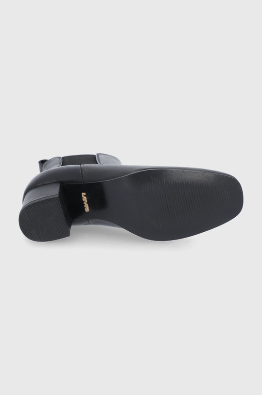 Levi's Ghete Chelsea de piele D5381.0009 negru