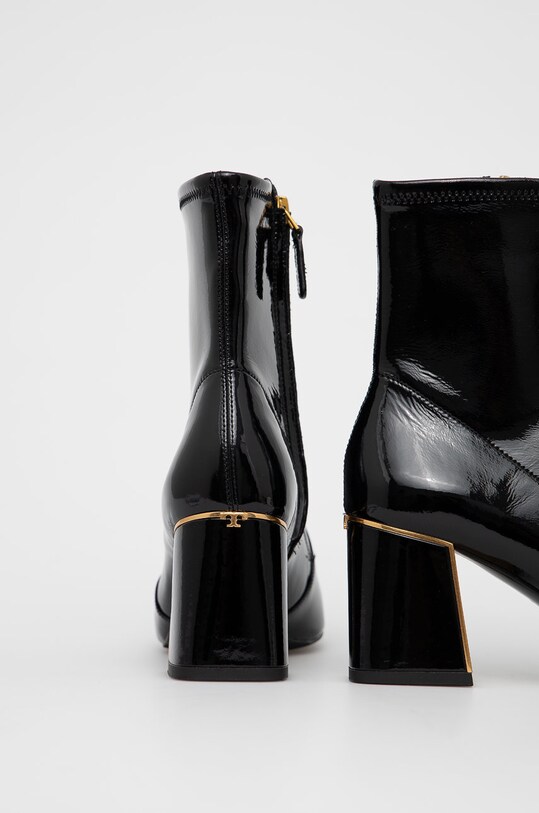 Обувь Кожаные полусапожки Tory Burch 79506.006 чёрный