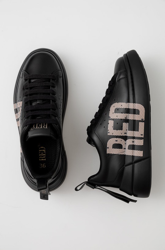 Red Valentino Buty skórzane czarny WQ2S0E11DEU.0NO