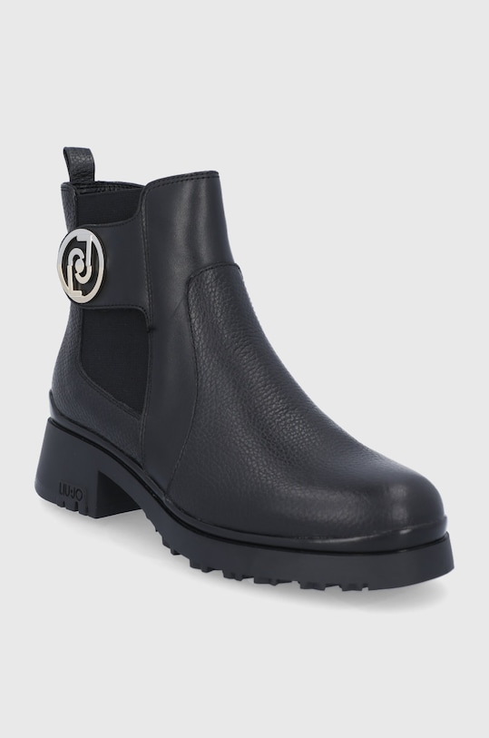 Liu Jo Sztyblety skórzane SF1053P010222222 SF1053P010222222 czarny AW21