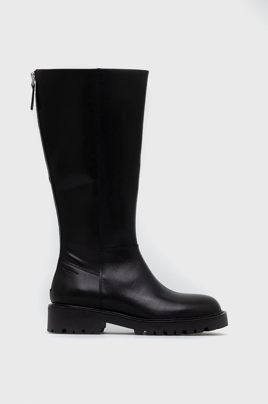 Kožené kozačky Vagabond Shoemakers Kenova nezateplené černá 5241.801.20