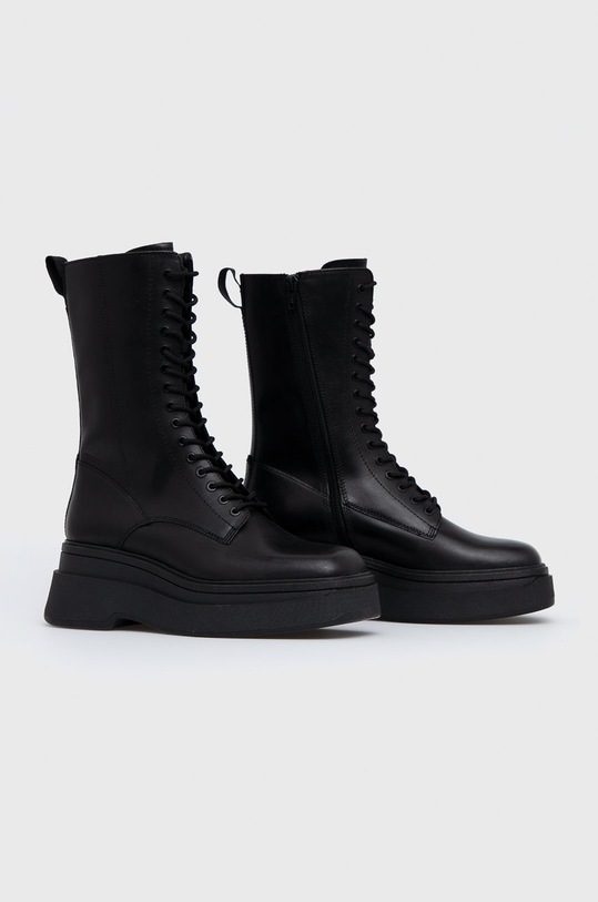 Vagabond Shoemakers bőr bakancs Carla 5242.201.20 fekete AW21