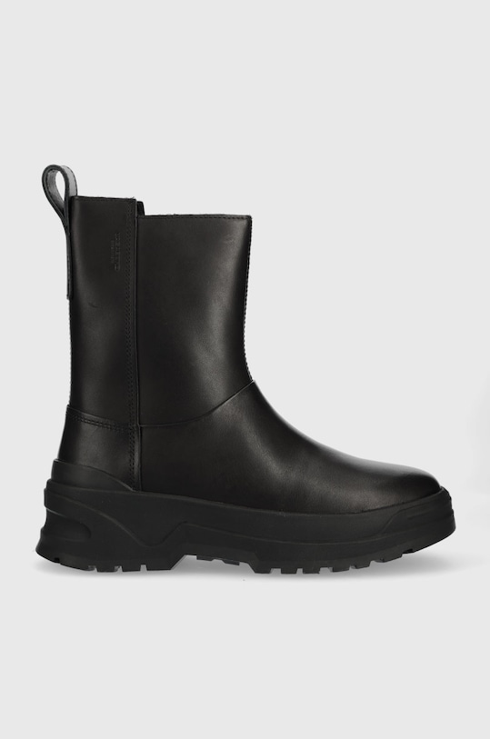 Vagabond Shoemakers bőr csizma Maxime platform fekete 5258.001.20