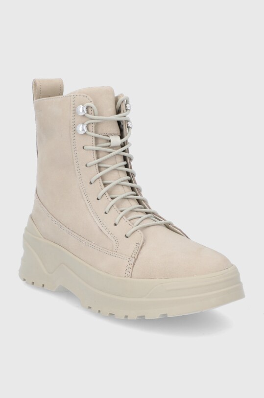Vagabond Shoemakers Workery skórzane 5258.150.07 beżowy AW21