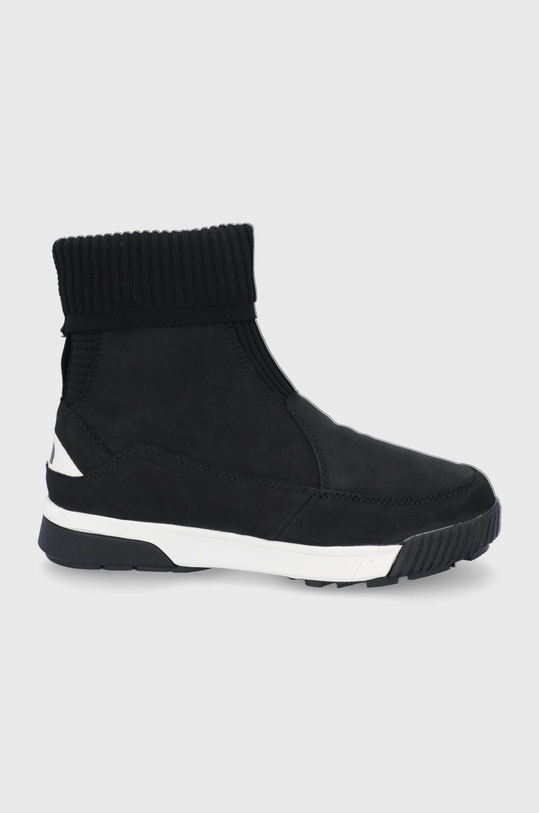 The North Face hócipő W SIERRA KNIT WP textil fekete NF0A4T3ZR0G1