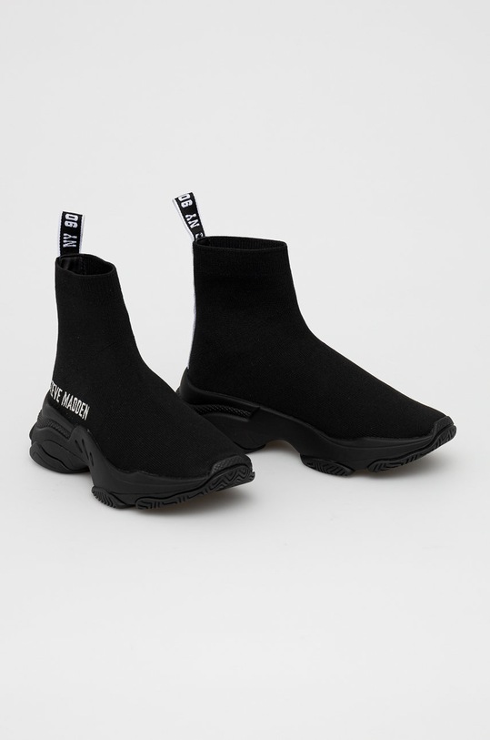 Steve Madden Buty Master SM11001442.BLACK/BLACK czarny AW23