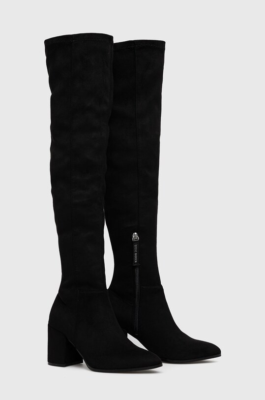 Steve Madden kozaki Jacey Boot SM11001230.BLACK.MICRO czarny AW22