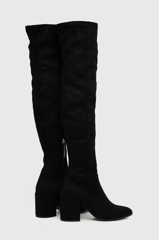 Obuwie Steve Madden kozaki Jacey Boot SM11001230.BLACK.MICRO czarny