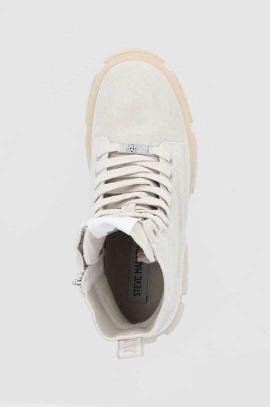 Steve Madden Workery zamszowe Tanker Bootie beżowy SM11001261.BEIGE.SUEDE