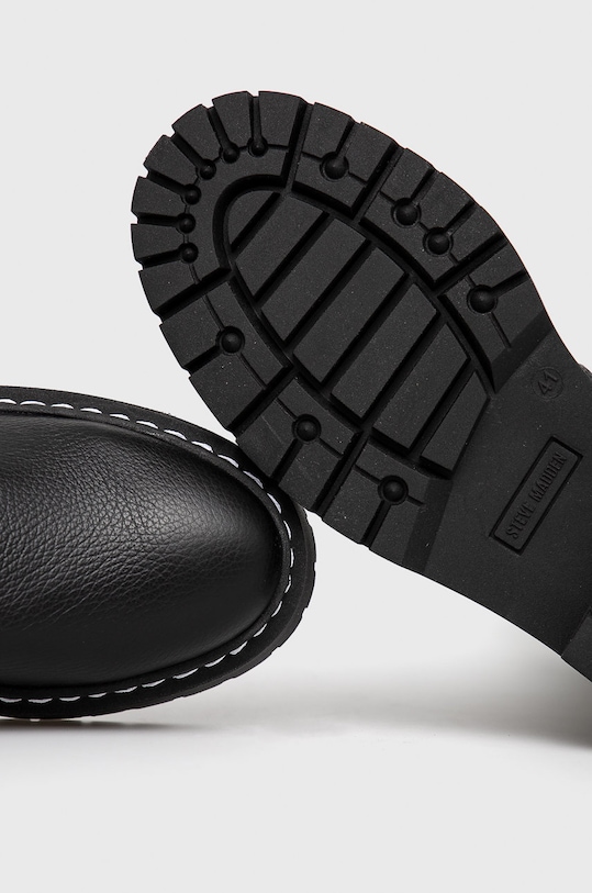 Steve Madden Sztyblety skórzane Vivianne Boot czarny SM11001286.BLACK.LEATH