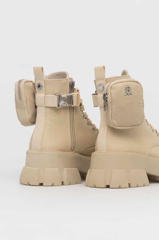 Obuwie Steve Madden workery Tanker-P Bootie SM11001615.SAND beżowy