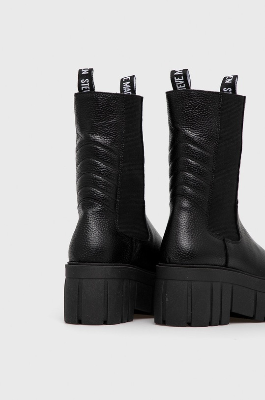 Obuwie Steve Madden Botki skórzane SM11001591.BLACK.LEATH czarny