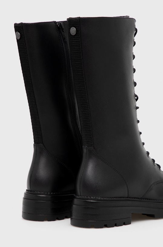 Încălțăminte Steve Madden Ghete de piele Neon SM11001217.BLACK.MULT negru