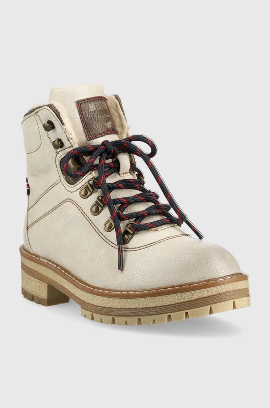 Nízké kozačky Mustang 1408603.203 šedá AW22